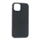 Silikonska futrola - maska BRUSHED za iPhone 14 crna (MS).