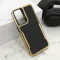 Futrola - maska GOLD LUXE za Samsung A156 Galaxy A15 5G crna (MS).
