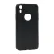 Futrola - maska ultra tanki KOLOR za iPhone XR crna (MS).