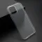 Futrola - maska ultra tanki PROTECT silikon za iPhone 12 Pro Max (6.7) providna (bela) (MS).