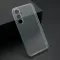 Futrola - maska ultra tanki PROTECT silikon za Samsung A556 Galaxy A55 5G providna (bela) (MS).