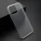 Futrola - maska ultra tanki PROTECT silikon za iPhone 14 Pro Max providna (bela) (MS).