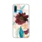 Silikonska futrola - maska print za Huawei P30 Lite Purple Flower.