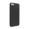 Silikonska futrola - maska Skin za iPhone 7/8/SE 2020/2022 mat crna.