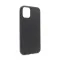 Silikonska futrola - maska Skin za iPhone 12 Mini 5.4 mat crna.