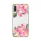 Silikonska futrola - maska print Skin za Huawei P30 Lite Pink Flowers.