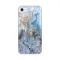 Silikonska futrola - maska print za iPhone 7/8/SE 2020/2022 Blue Gold Marble.