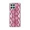 Silikonska futrola - maska print za Huawei Honor X8 Pink Snake.