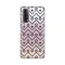 Silikonska futrola - maska print Skin za Huawei P Smart 2021 Blue cubes.