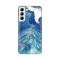 Silikonska futrola - maska print za Samsung Galaxy S22 Plus Blue Marble.