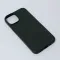 Silikonska futrola - maska Skin za iPhone 14 6.1 mat crna.