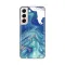 Silikonska futrola - maska print za Samsung Galaxy S22 Blue Marble.