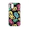 Silikonska futrola - maska print za iPhone 11 6.1 Black Color Smiles.