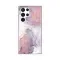 Silikonska futrola - maska print za Samsung Galaxy S22 Ultra 5G Pink Marble.