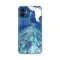 Silikonska futrola - maska print za iPhone 12 6.1 Blue Marble.