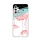 Silikonska futrola - maska print za Samsung A325 Galaxy A32 4G Pink Flamingos.