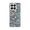 Silikonska futrola - maska print za Huawei Honor X8a Retro Blue.
