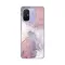 Silikonska futrola - maska print za Xiaomi Redmi 12C Pink Marble.