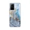 Silikonska futrola - maska print za Xiaomi Redmi Note 12S (EU) Blue Gold Marble.