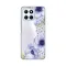 Silikonska futrola - maska print Skin za Huawei Honor X6 Blue Roses.