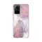 Silikonska futrola - maska print za Xiaomi Redmi Note 12S (EU) Pink Marble.