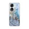 Silikonska futrola - maska print za Huawei Honor 90 Blue Gold Marble.