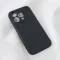 Futrola - maska Teracell Soft Velvet za iPhone 14 Pro 6.1 crna.