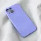 Futrola - maska Teracell Soft Velvet za iPhone 13 6.1 ljubicasta.