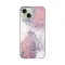 Silikonska futrola - maska print za iPhone 15 6.1 Pink Marble.