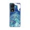 Silikonska futrola - maska print za Huawei Honor X7b Blue Marble.