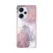 Silikonska futrola - maska print za Xiaomi Redmi Note 13 Pro Plus Pink Marble.
