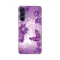 Silikonska futrola - maska print za Samsung A156 Galaxy A15 5G Butterfly And Flowers.