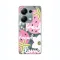 Silikonska futrola - maska print Skin za Xiaomi Redmi Note 13 Pro 4G Fresh Pink.