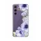 Silikonska futrola - maska print Skin za Samsung S711 Galaxy S23 FE Blue Roses.