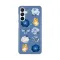 Silikonska futrola - maska print za Samsung A156 Galaxy A15 5G Dusty Blue.