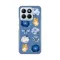Silikonska futrola - maska print za Huawei Honor X8b Dusty Blue.