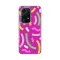 Silikonska futrola - maska print za Huawei Honor 200 Lite Happy Lines pink.