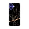 Silikonska futrola - maska print za iPhone 16 6.1 All Black.