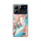Silikonska futrola - maska print za ZTE Blade A54 Pastel Feathers.
