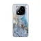 Silikonska futrola - maska print za Xiaomi Redmi Note 14 Pro Plus 5G (EU) Blue Gold Marble.