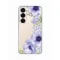 Silikonska futrola - maska print Skin za Samsung S931 Galaxy S25 Blue Roses.