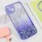 Futrola - maska Frame Glitter za iPhone 15 Plus 6.7 ljubicasta.