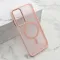 Futrola - maska SILKY MAGSAFE II za Samsung A256 Galaxy A25 5G roze (MS).