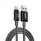 USB Data kabl Remax RC-025 lcy Series Fast Charging 6A, 66W, USB na Type C, 1.2m crni.
