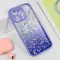 Futrola - maska Frame Glitter za iPhone 15 Pro 6.1 ljubicasta.