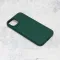 Futrola - maska 3D Camera za iPhone 13 6.1 tamno zelena.