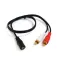 Kabl 2 RCA M na 3.5mm stereo 2.