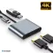 Adapter Terabyte Type C na HDMIx2 PD USB3.0 4 u 1.