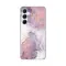 Silikonska futrola - maska print za Samsung A556 Galaxy A55 5G Pink Marble.