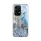 Silikonska futrola - maska print za Huawei Honor 200 Lite Blue Gold Marble.